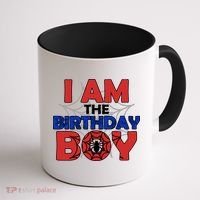 I Am The Birthday Boy Spider Party Coffee Mug thumb 1