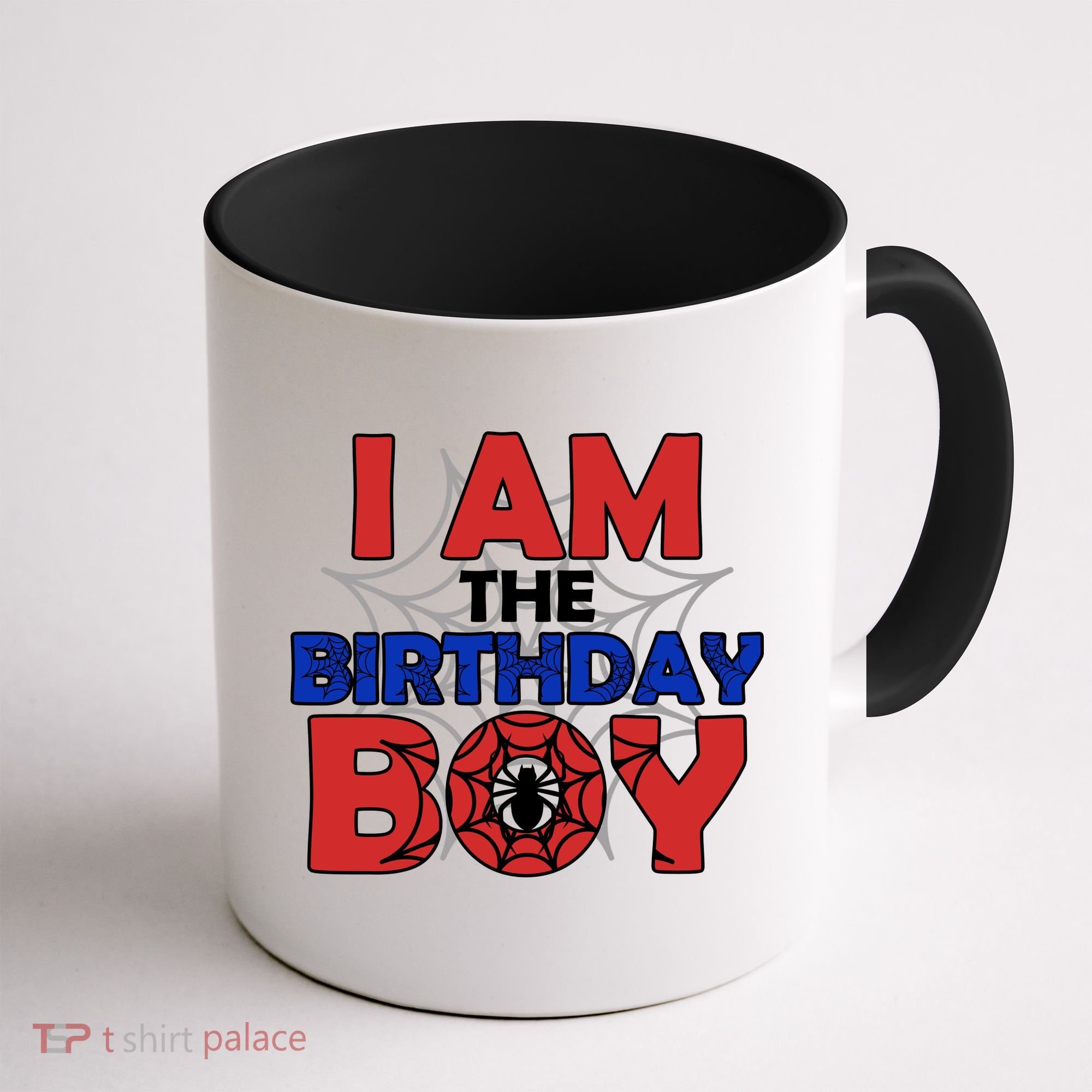 I Am The Birthday Boy Spider Party Coffee Mug
