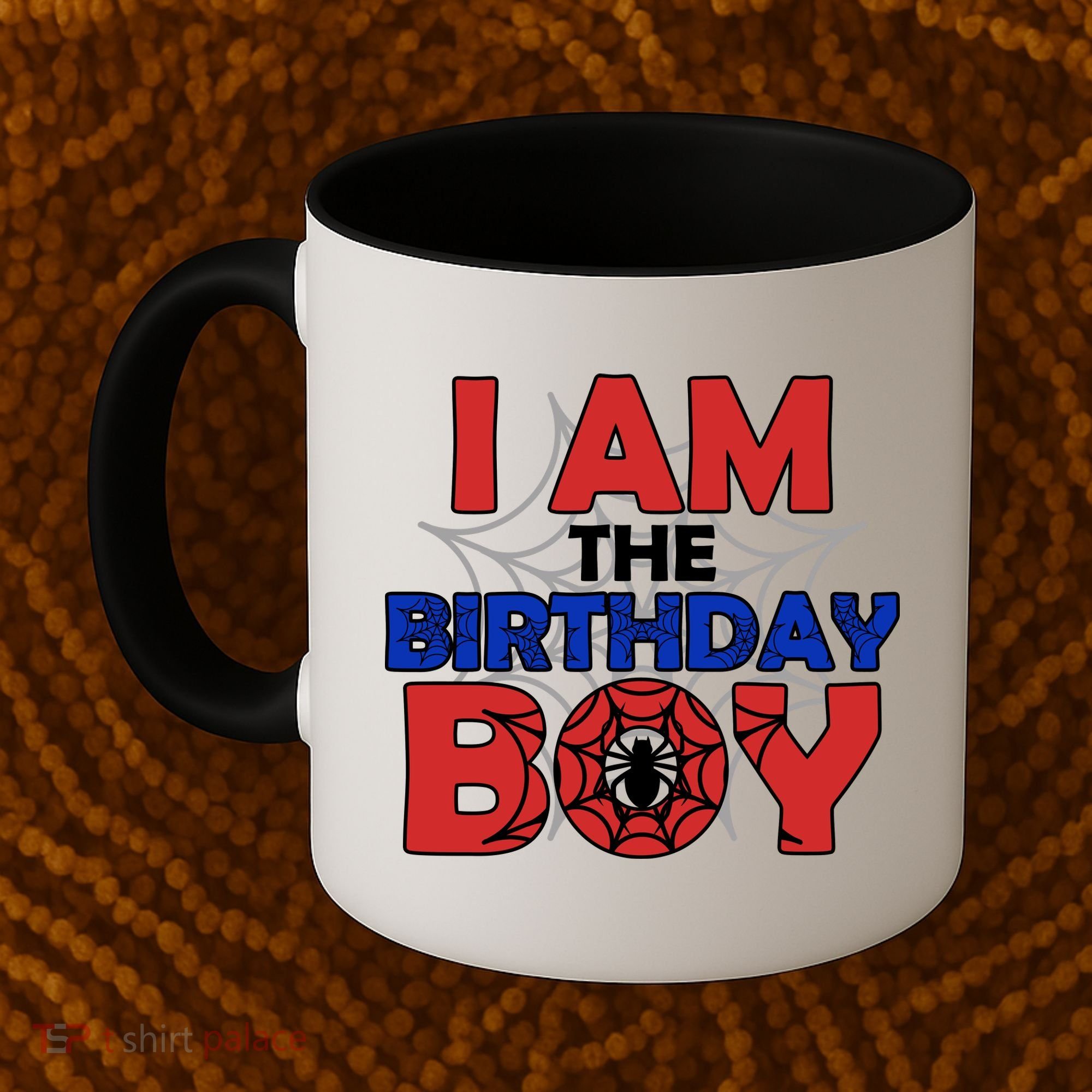 I Am The Birthday Boy Spider Party Coffee Mug