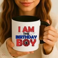 I Am The Birthday Boy Spider Party Coffee Mug thumb 3