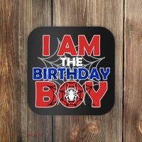 I Am The Birthday Boy Spider Party Coaster thumb 0