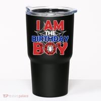 I Am The Birthday Boy Spider Party Tumbler thumb 0