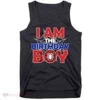 I Am The Birthday Boy Spider Party Tank Top thumb 0