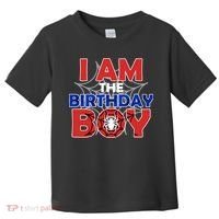 I Am The Birthday Boy Spider Party Toddler T-Shirt thumb 0
