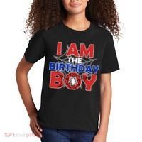I Am The Birthday Boy Spider Party Kids T-Shirt thumb 2