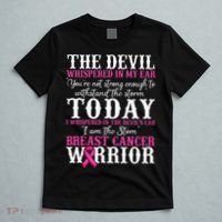 I Am The Storm Breast Cancer Warrior Pink Breast Cancer T-Shirt thumb 5