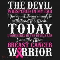 I Am The Storm Breast Cancer Warrior Pink Breast Cancer Mousepad thumb 1