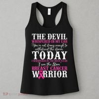 I Am The Storm Breast Cancer Warrior Pink Breast Cancer Women's Tank Top thumb 3