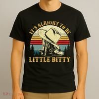 It’S Alright To Be Little Bitty Country Music T-Shirt thumb 3