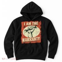 I Am The Warranty Workmen Handyman Funny Car Mechanic Hoodie thumb 0