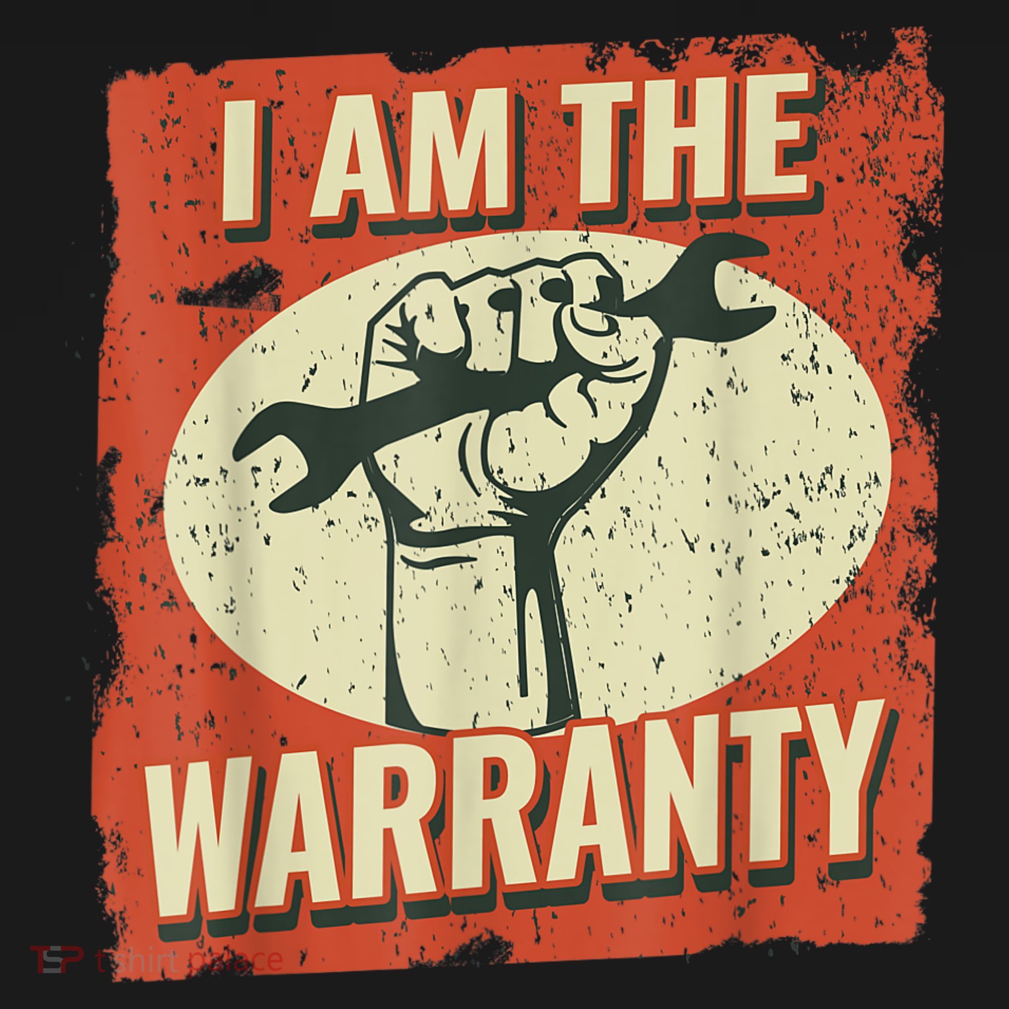 I Am The Warranty Workmen Handyman Funny Car Mechanic Women's Tank Top