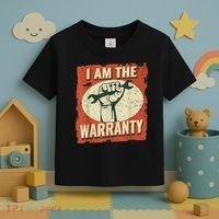 I Am The Warranty Workmen Handyman Funny Car Mechanic Toddler T-Shirt thumb 3