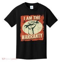 I Am The Warranty Workmen Handyman Funny Car Mechanic Kids T-Shirt thumb 0