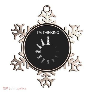 I Am Thinking Chess Pieces I’m Thinking Chess Player Ornament