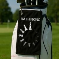 I Am Thinking Chess Pieces I’m Thinking Chess Player Golf Towel thumb 2