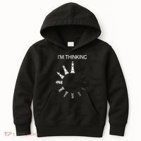 I Am Thinking Chess Pieces I’m Thinking Chess Player Kids Hoodie thumb 0