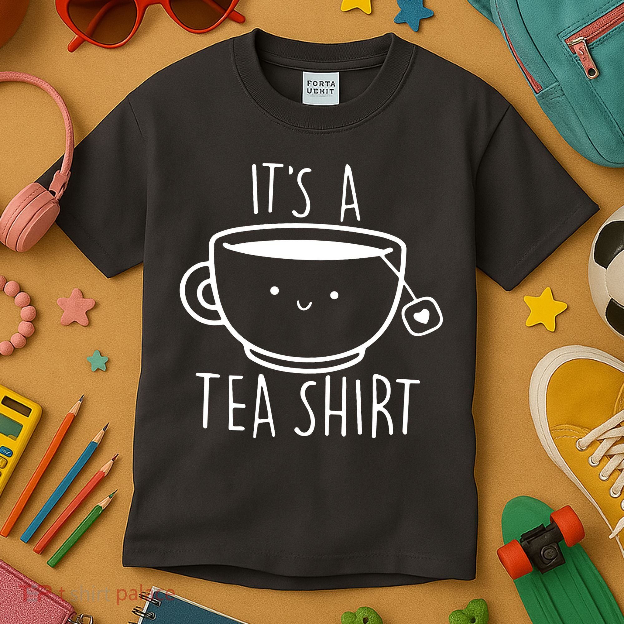 ItS A Tea Shirt Funny Tea Lover Kids T-Shirt
