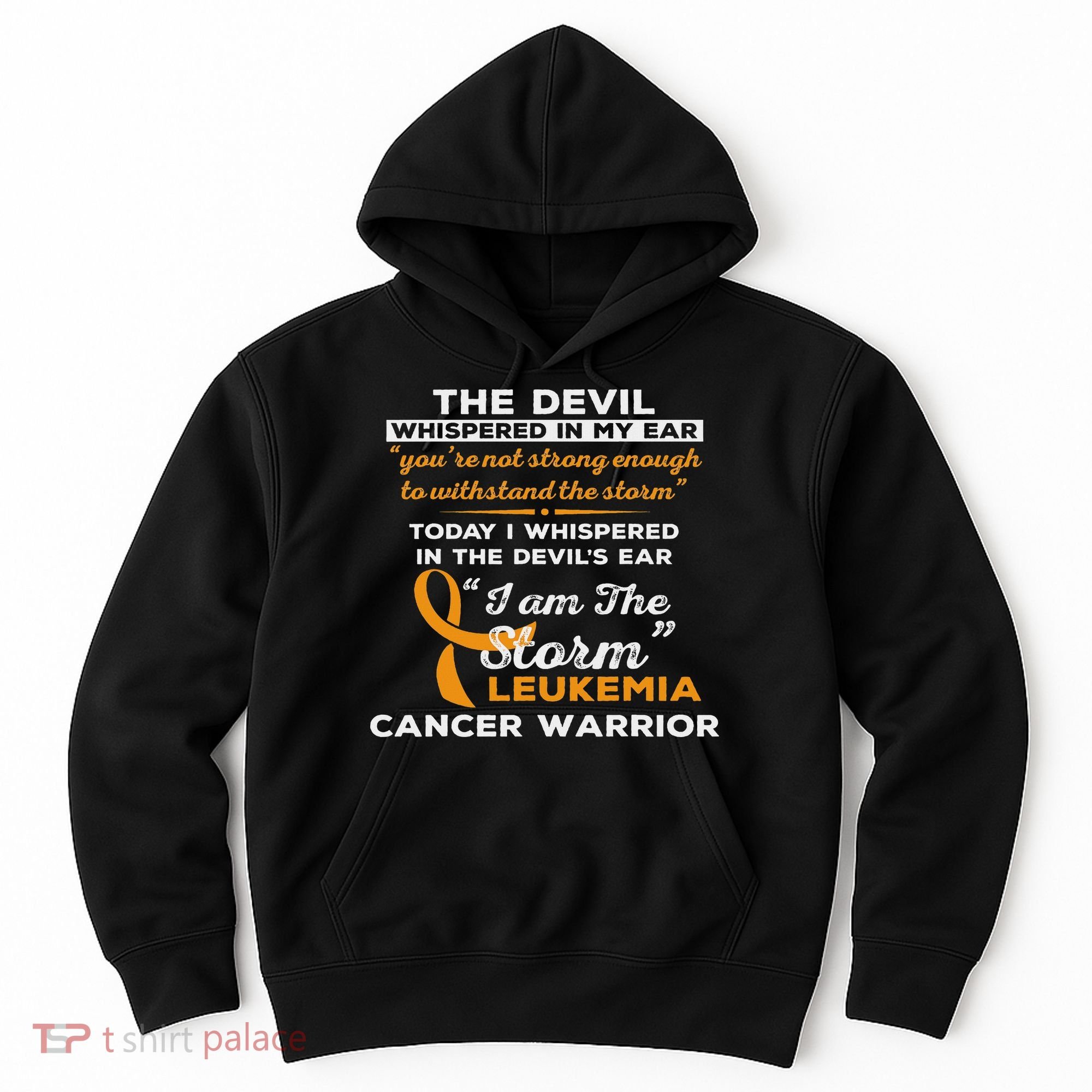 I Am The Storm Leukemia Cancer Warrior Hoodie