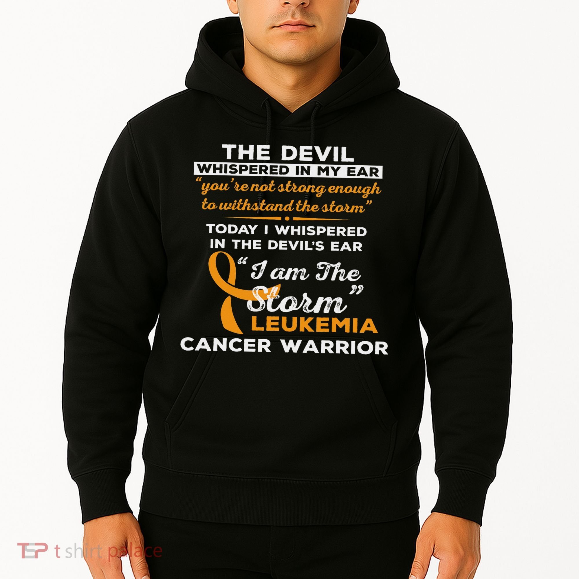 I Am The Storm Leukemia Cancer Warrior Hoodie