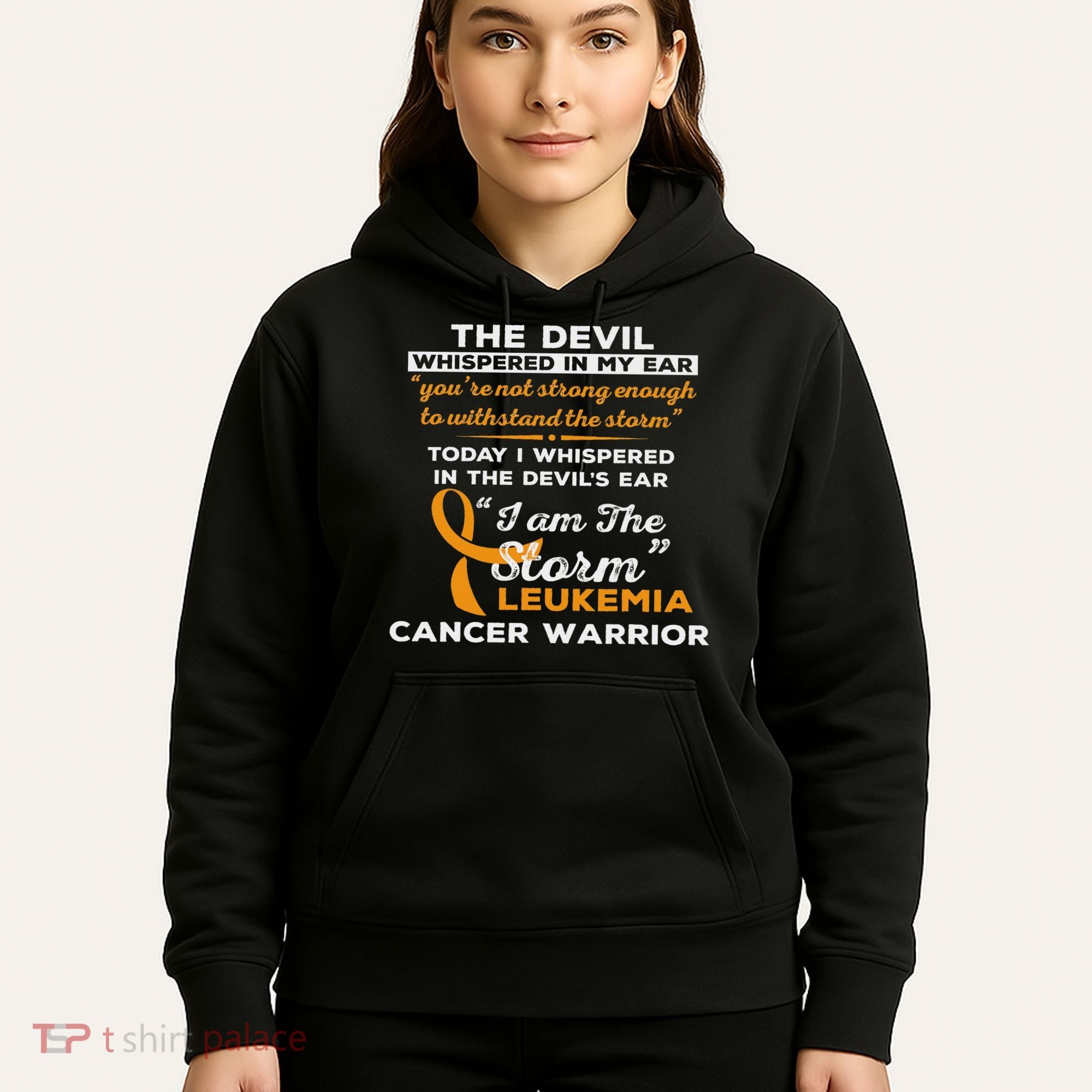I Am The Storm Leukemia Cancer Warrior Hoodie