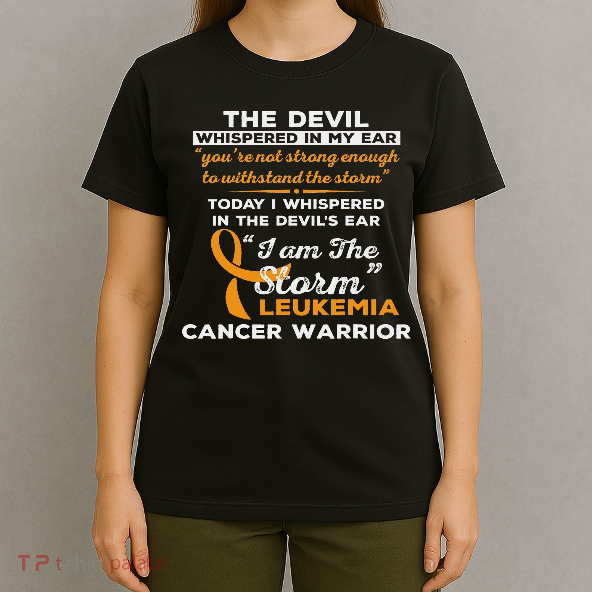 I Am The Storm Leukemia Cancer Warrior T-Shirt