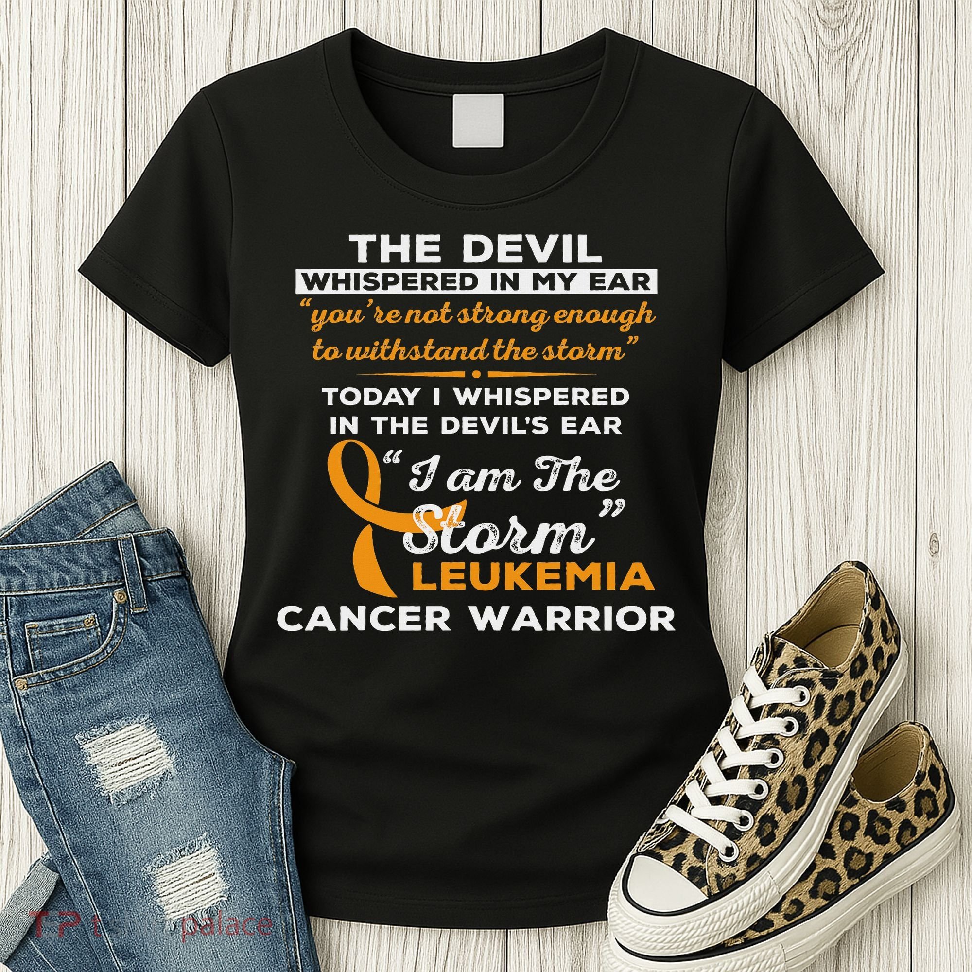 I Am The Storm Leukemia Cancer Warrior Women's T-Shirt