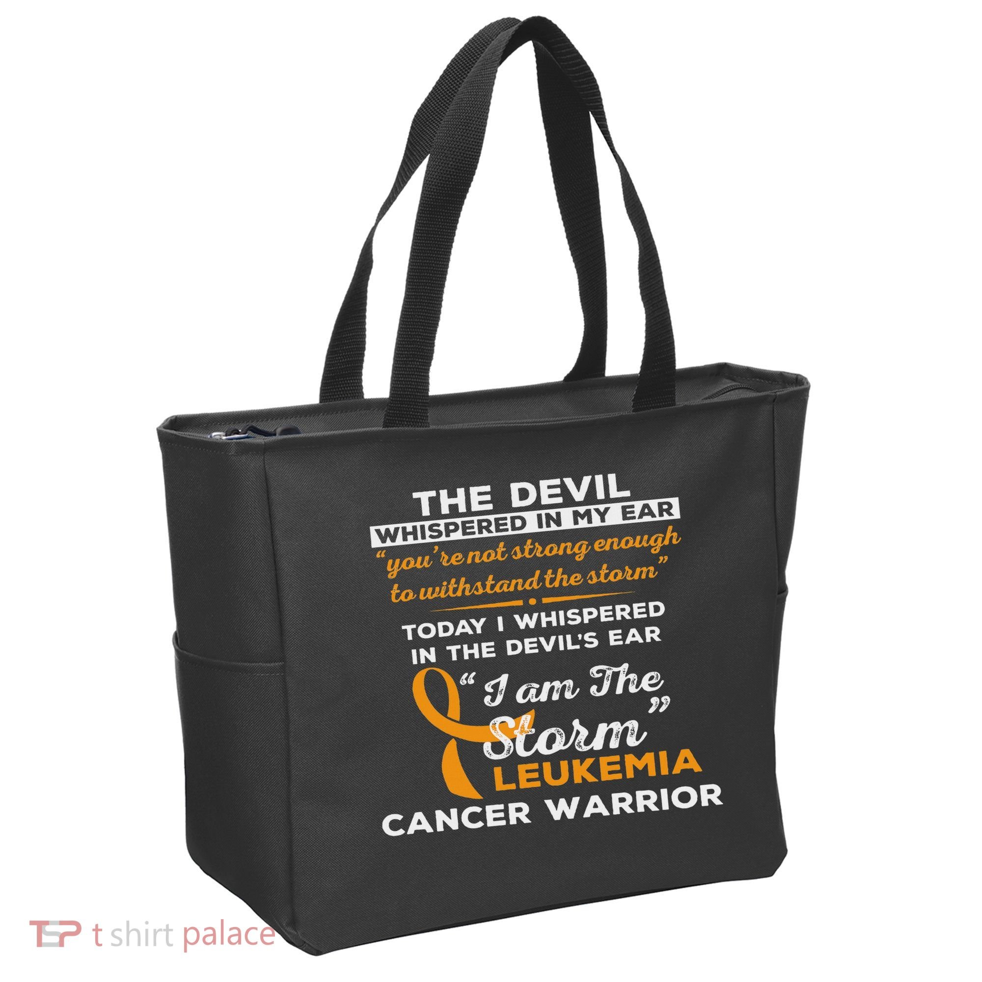 I Am The Storm Leukemia Cancer Warrior Tote Bag