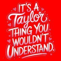 Its A Taylor Thing You Wouldnt Understand Santa Hat thumb 1
