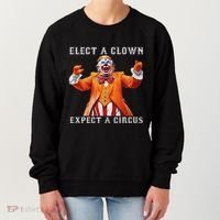 Impeach Anti Trump Elect A Clown Expect A Circus Women's Sweatshirt thumb 0