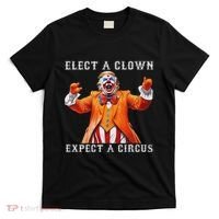 Impeach Anti Trump Elect A Clown Expect A Circus T-Shirt thumb 0