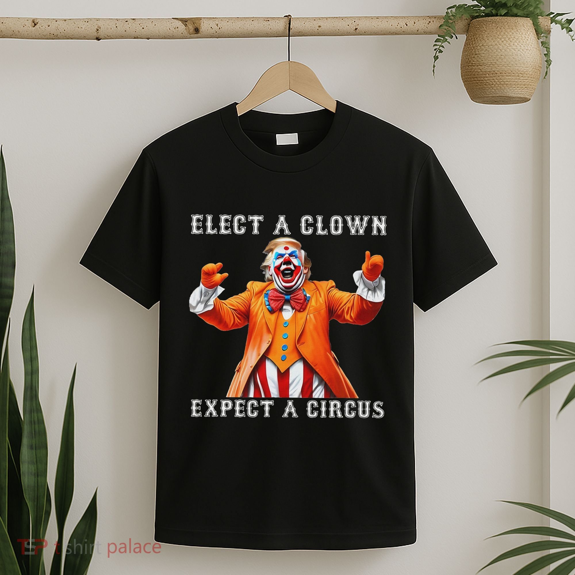 Impeach Anti Trump Elect A Clown Expect A Circus T-Shirt
