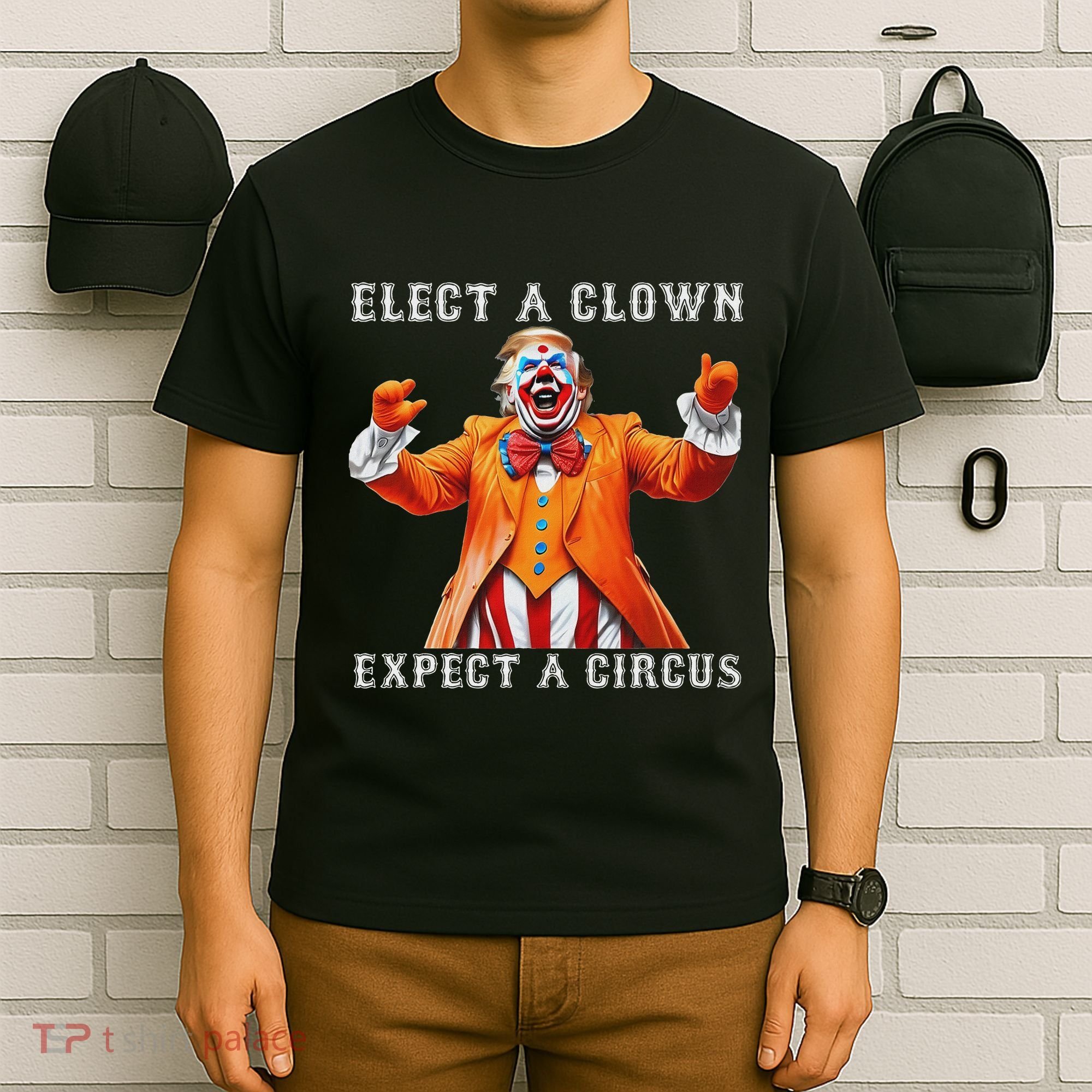 Impeach Anti Trump Elect A Clown Expect A Circus T-Shirt