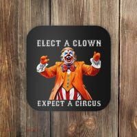 Impeach Anti Trump Elect A Clown Expect A Circus Coaster thumb 0