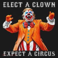 Impeach Anti Trump Elect A Clown Expect A Circus Women's Hoodie thumb 2