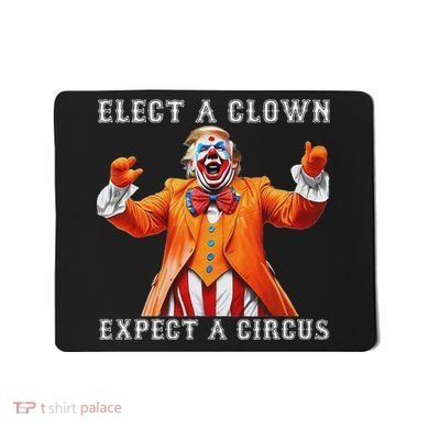 Impeach Anti Trump Elect A Clown Expect A Circus Mousepad