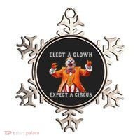 Impeach Anti Trump Elect A Clown Expect A Circus Ornament thumb 0