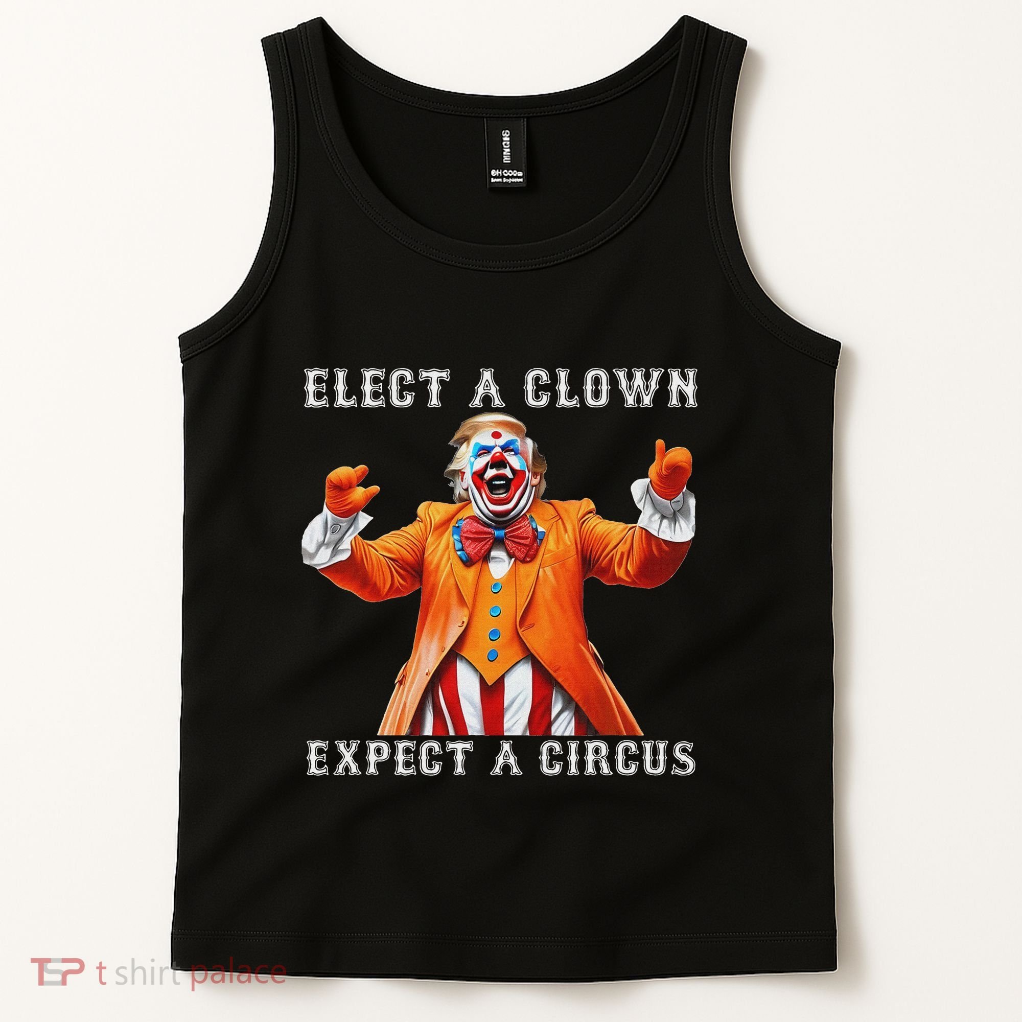Impeach Anti Trump Elect A Clown Expect A Circus Tank Top