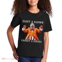 Impeach Anti Trump Elect A Clown Expect A Circus Kids T-Shirt thumb 2