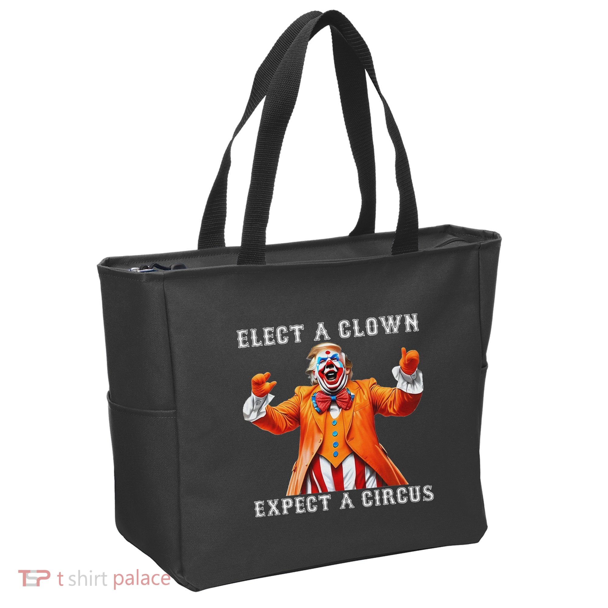Impeach Anti Trump Elect A Clown Expect A Circus Tote Bag