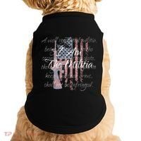 I Am The Militia Pro 2nd Amendment Proud American Flag Gift Doggie Tank thumb 0