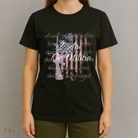 I Am The Militia Pro 2nd Amendment Proud American Flag Gift T-Shirt thumb 4