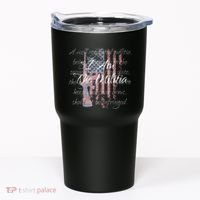 I Am The Militia Pro 2nd Amendment Proud American Flag Gift Tumbler thumb 0