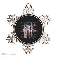I Am The Militia Pro 2nd Amendment Proud American Flag Gift Ornament thumb 0