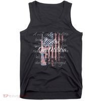 I Am The Militia Pro 2nd Amendment Proud American Flag Gift Tank Top thumb 0