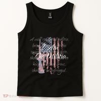 I Am The Militia Pro 2nd Amendment Proud American Flag Gift Tank Top thumb 2