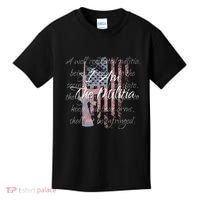 I Am The Militia Pro 2nd Amendment Proud American Flag Gift Kids T-Shirt thumb 0