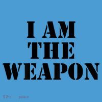 I Am The Weapon Hands OFF Protest  Tie Dye Hoodie thumb 2