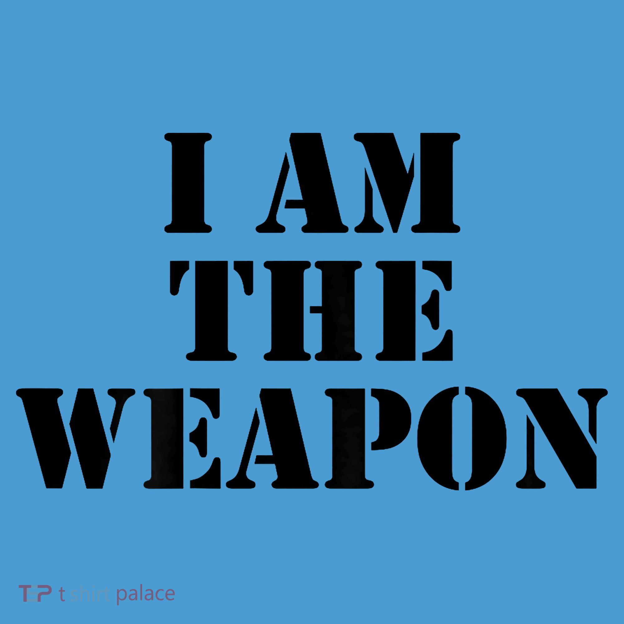I Am The Weapon Hands OFF Protest  Tie Dye Hoodie