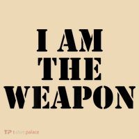 I Am The Weapon Hands OFF Protest  Tote Bag thumb 4