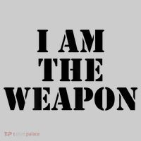 I Am The Weapon Hands OFF Protest  Performance Fleece Hoodie thumb 2